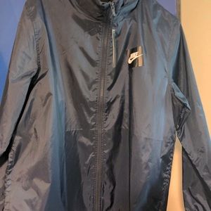 Nike windbreaker for those snowy windy days...